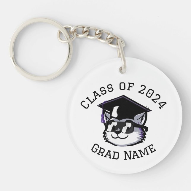 Grad keychain (Front)