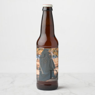 Grad Photo Graduation Beer Bottle Label