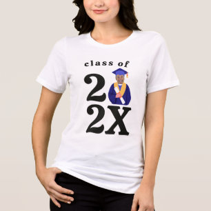 Grad Photo Shirt - Custom Year Gown Hat Tee