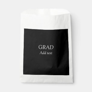 Grad simple minimal graduation elegant modern typo favour bags