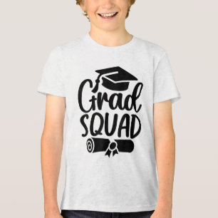 Grad Squad Cl Of 2025 Graduation _1  Tri-Blend Shirt