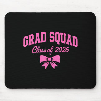 Grad squad class of 2026 graduation for womens Gra Mouse Pad
