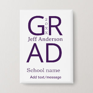 Grad typography modern graduation simple minimal c