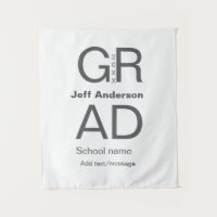 Grad typography modern graduation simple minimal c