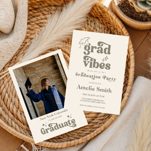 grad vibes Class of 2026 Invitation