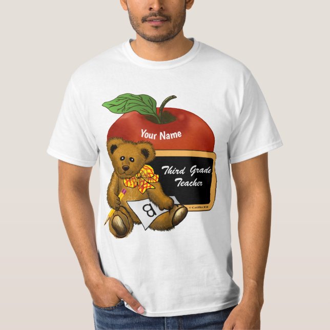 Grade 3 Teacher  T-Shirt (Front)