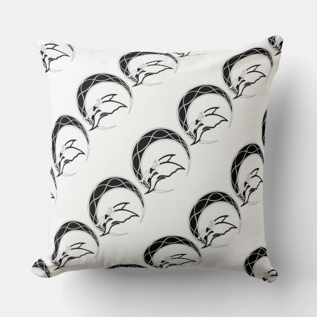 Grade A Cotton Throw Pillow 20x20/Fairy (Front)