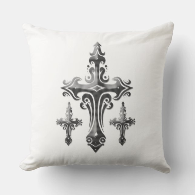 Grade A Cotton Throw Pillow 20x20/resurrection (Front)