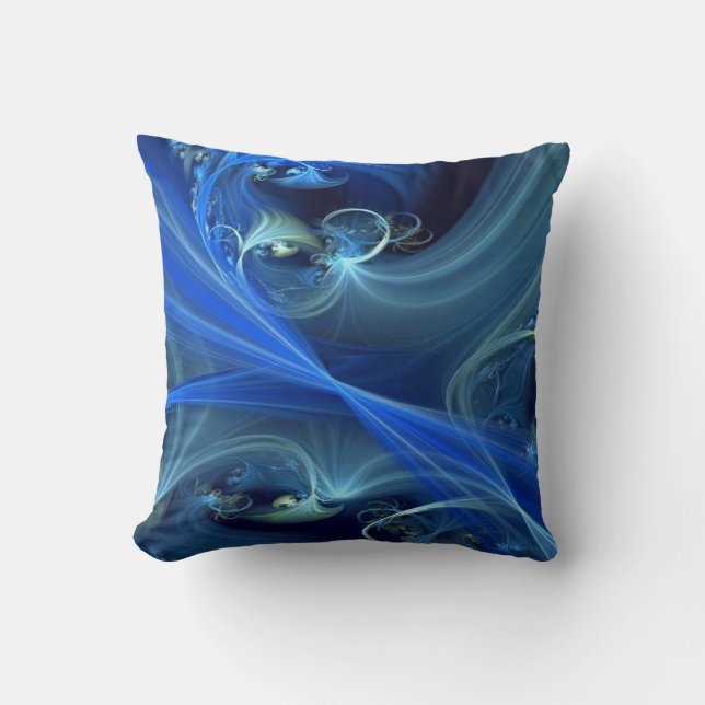 Grade A Cotton Throw Pillow/Abstract Cushion (Front)