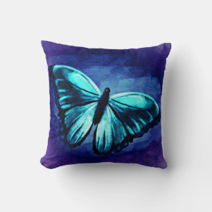 Grade A Cotton Throw Pillow/Butterfly Cushion
