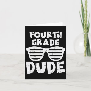 Grade Dude 4th Grade Teachers Students Back To Sch Card