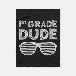 Grade Dudefirst Grade Back To School Fleece Blanket