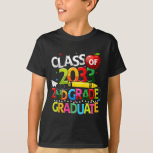 Grade Graduate Cl Of 2033 Last Day Of School Boy G T-Shirt