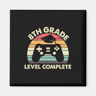 Grade Level Complete Graduation Gift For Gamer Magnet