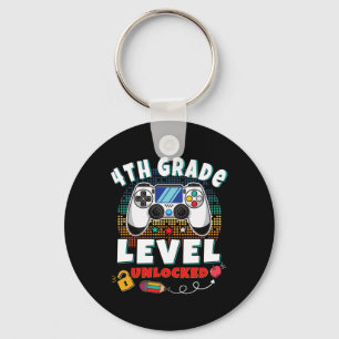 Grade Level Unlocked Video Game Back To School Gam Key Ring