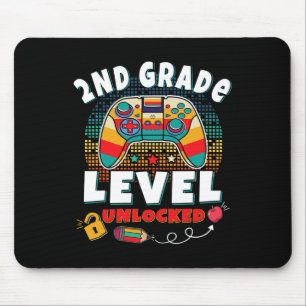 Grade Level Unlocked Video Game Back To School Gam Mouse Pad