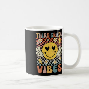 Grade Vibes 3rd Grade Retro Teacher 1st Day Of Sch Coffee Mug