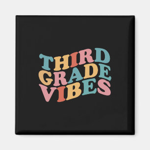 Grade Vibes Back To School For Teacher Students  Magnet