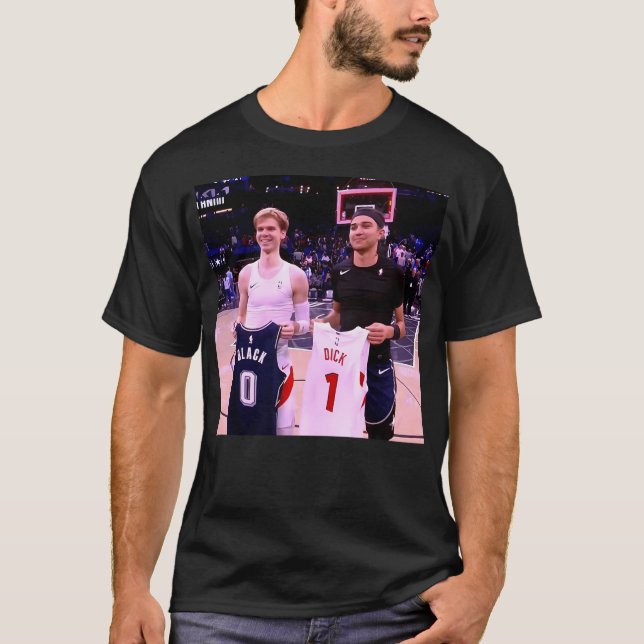 Gradey Dick And Anthony Black T-Shirt (Front)