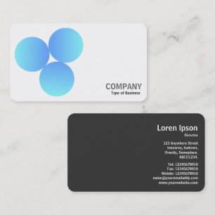 Gradient 3 Circles v3 01 Business Card