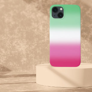 Gradient Abrosexual Pride Flag with Name/Monogram iPhone 13 Case