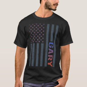 Gradient American Flag Gary T-Shirt