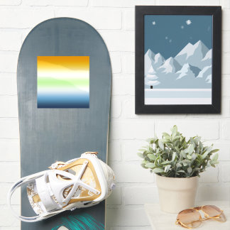 Gradient AroAce Agender Pride