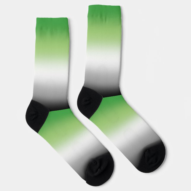 Gradient AromanticCrew Socks (Right)