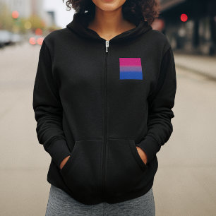 Gradient Bisexual Pride Flag – Colourful Bi Flag Hoodie