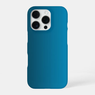 Gradient Blue - light to deep | Mood Background | iPhone 16 Pro Case