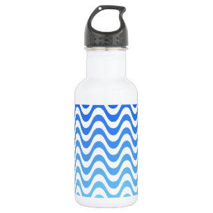 Gradient Blue Waves 532 Ml Water Bottle
