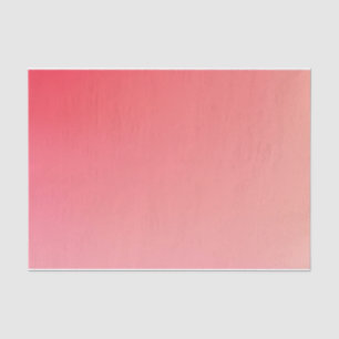 Gradient Blush Pink, Coral Tissue Paper