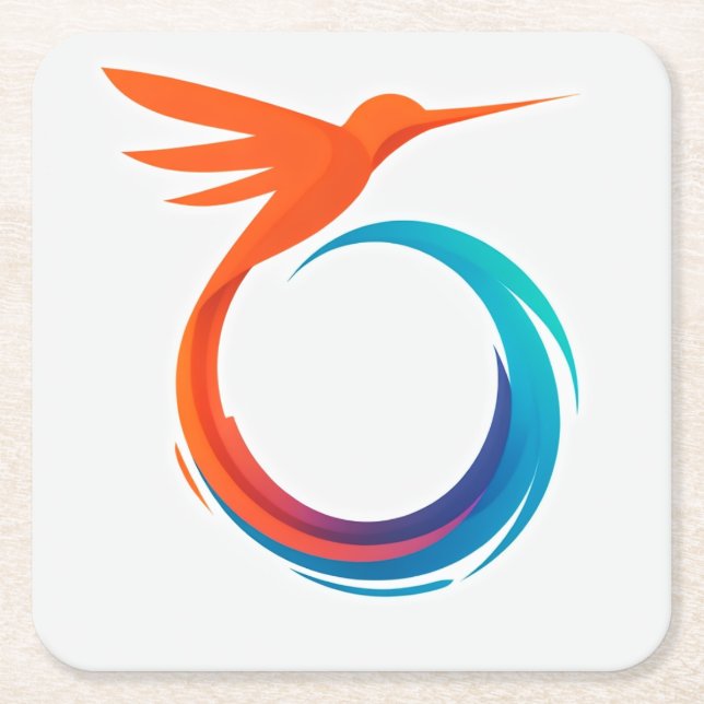 Gradient Burst Coaster (Front)