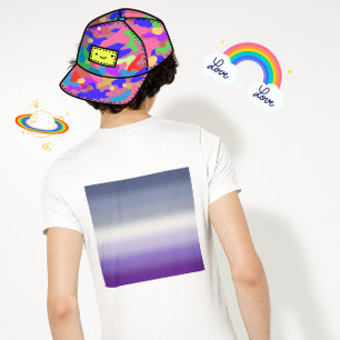 Gradient Butch Lesbian Pride Flag – Butch Flag T-Shirt