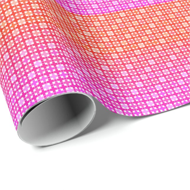  gradient , chequered gradient ,ombre  wrapping paper (Roll Corner)