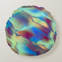 Gradient coloured rocky dune with soft bright