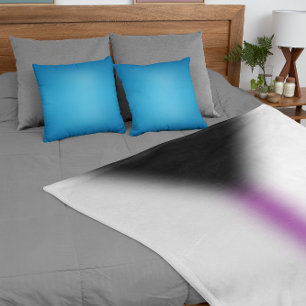 Gradient Demisexual Pride Flag – Demi Flag Fleece Blanket