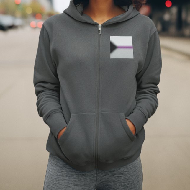 Gradient Demisexual Pride Flag – Demi Flag Hoodie (Creator Uploaded)