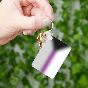 Gradient Demisexual Pride Flag – Demi Flag Key Ring