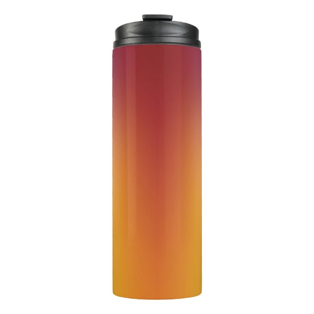 gradient design background on thermal tumbler (Front)