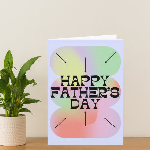 Gradient Father's Day Card