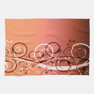 Gradient Filligree Tea Towel