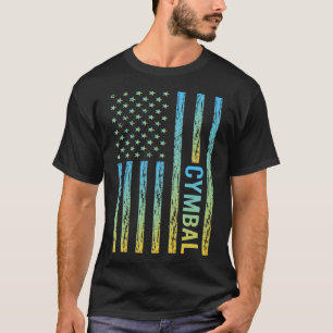 Gradient Flag 01 Cymbals Cymbal T-Shirt