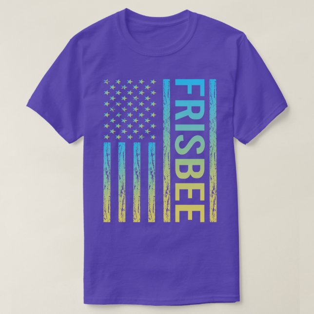 Gradient Flag 02 Frisbee T-Shirt (Design Front)