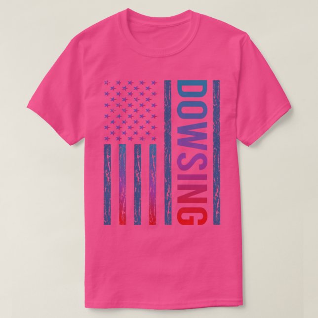 Gradient Flag Dowsing T-Shirt (Design Front)