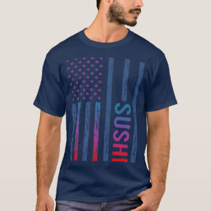 Gradient Flag Sushi T-Shirt