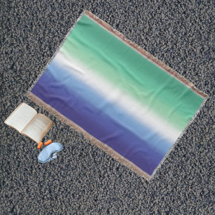 Gradient Gay MLM Pride Flag – Colourful MLM Flag Throw Blanket