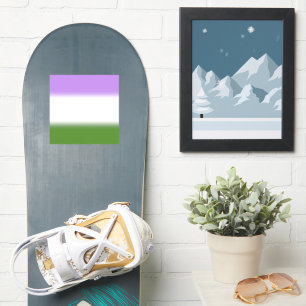 Gradient Genderqueer Pride Flag – Genderqueer Flag