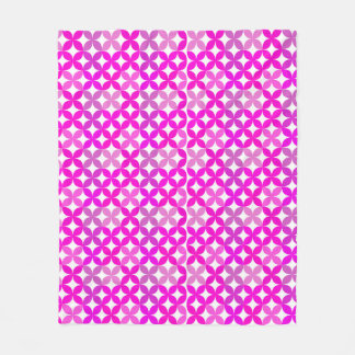 Gradient Geometric Seamless Pattern Fleece Blanket