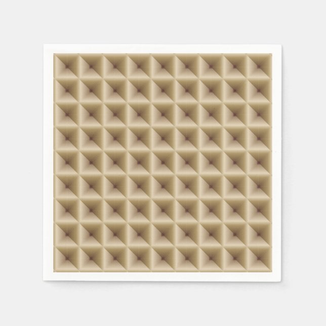 Gradient geometrics pattern napkin (Front)